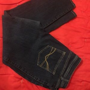 Roz & Ali jeggings/jeans plus size 16W short